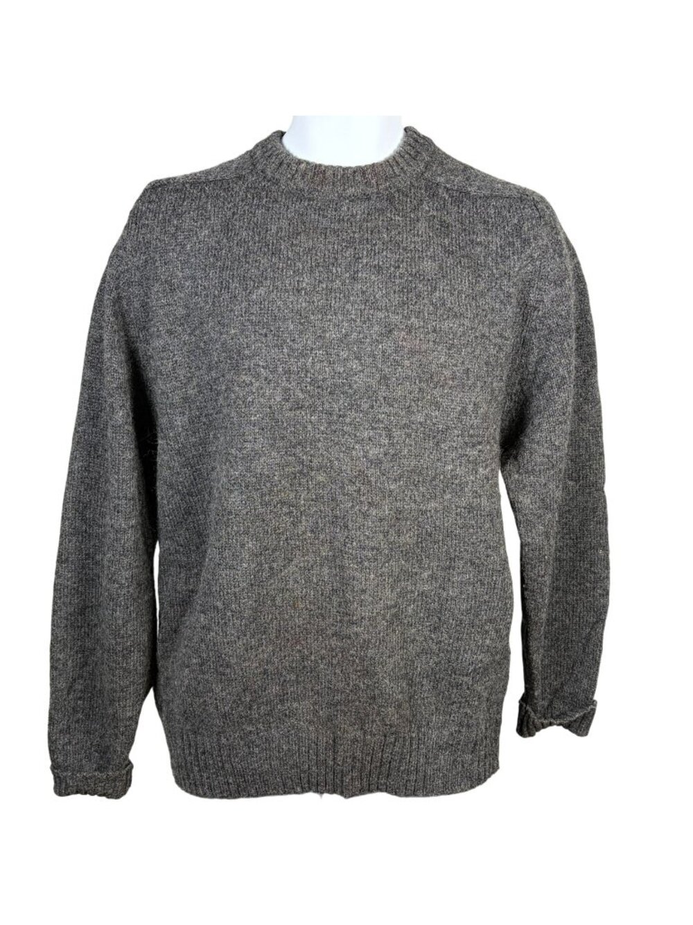 Vintage Iveys Mens Store Shetland Wool Sweater Size M